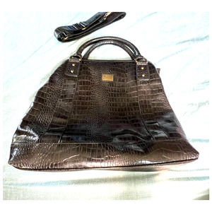 Simply Vera by Vera Wang Alligator print bag